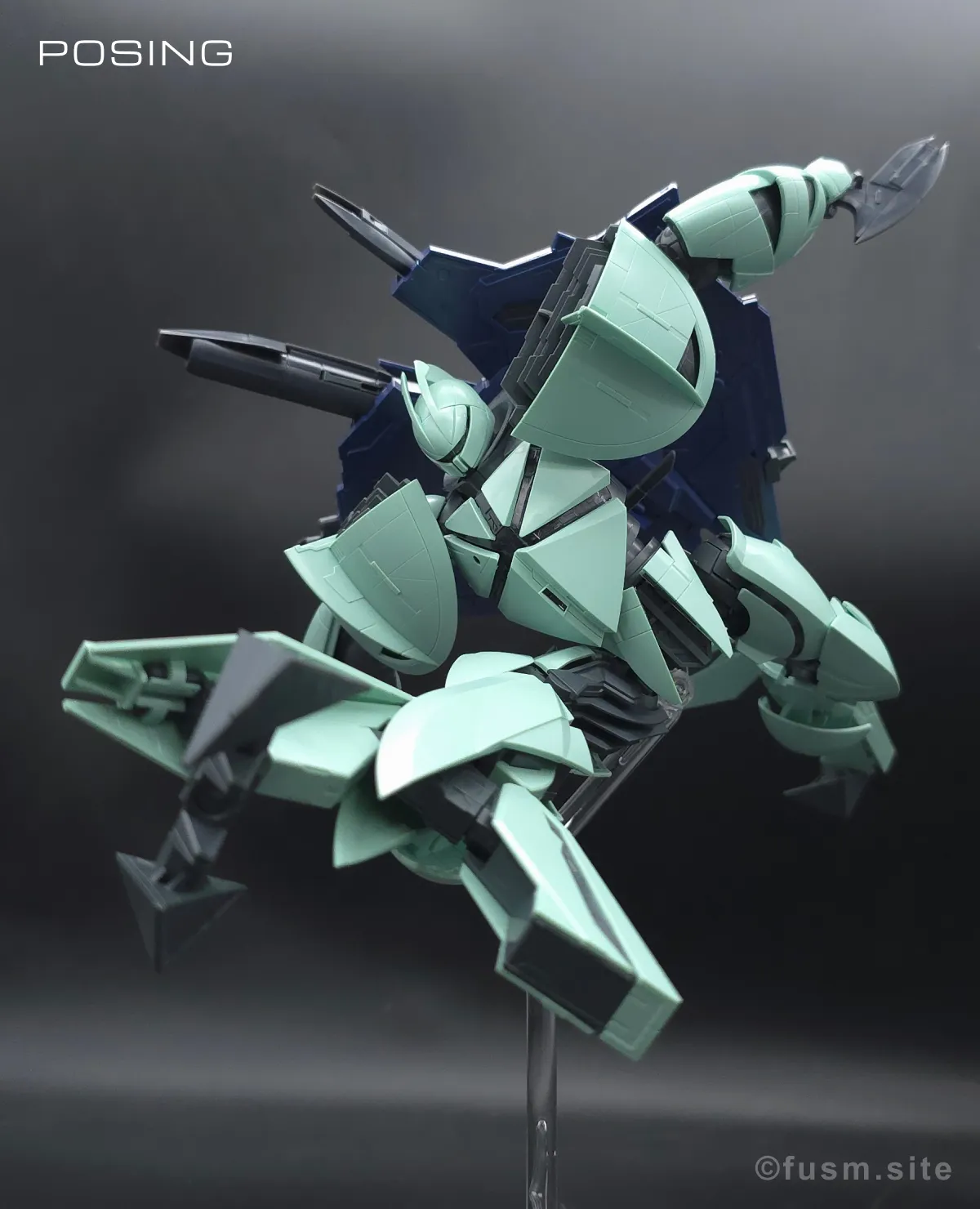 MG Concept-X 6-1-2 ターンX レビュー ポージング 05