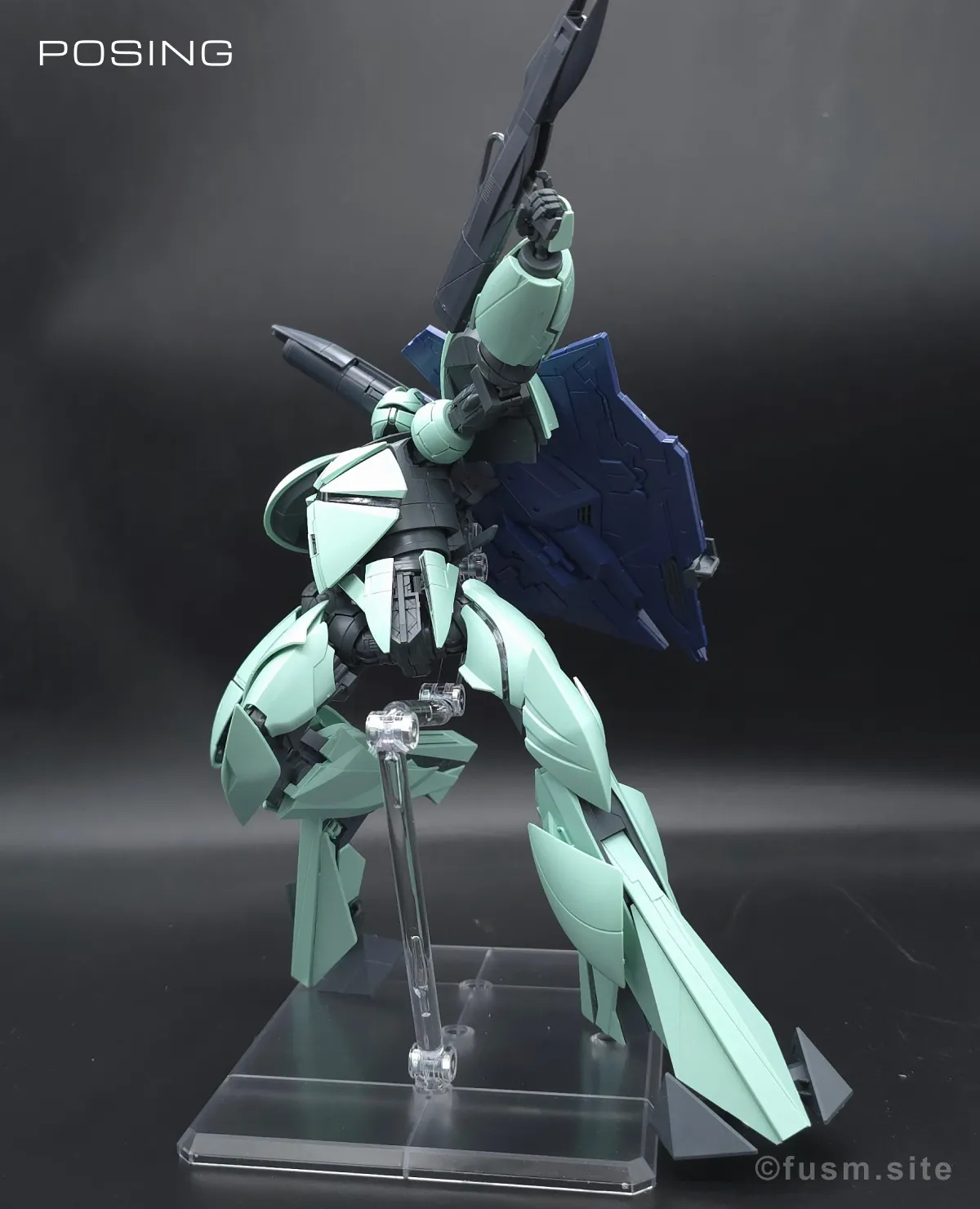 MG Concept-X 6-1-2 ターンX レビュー ポージング 09