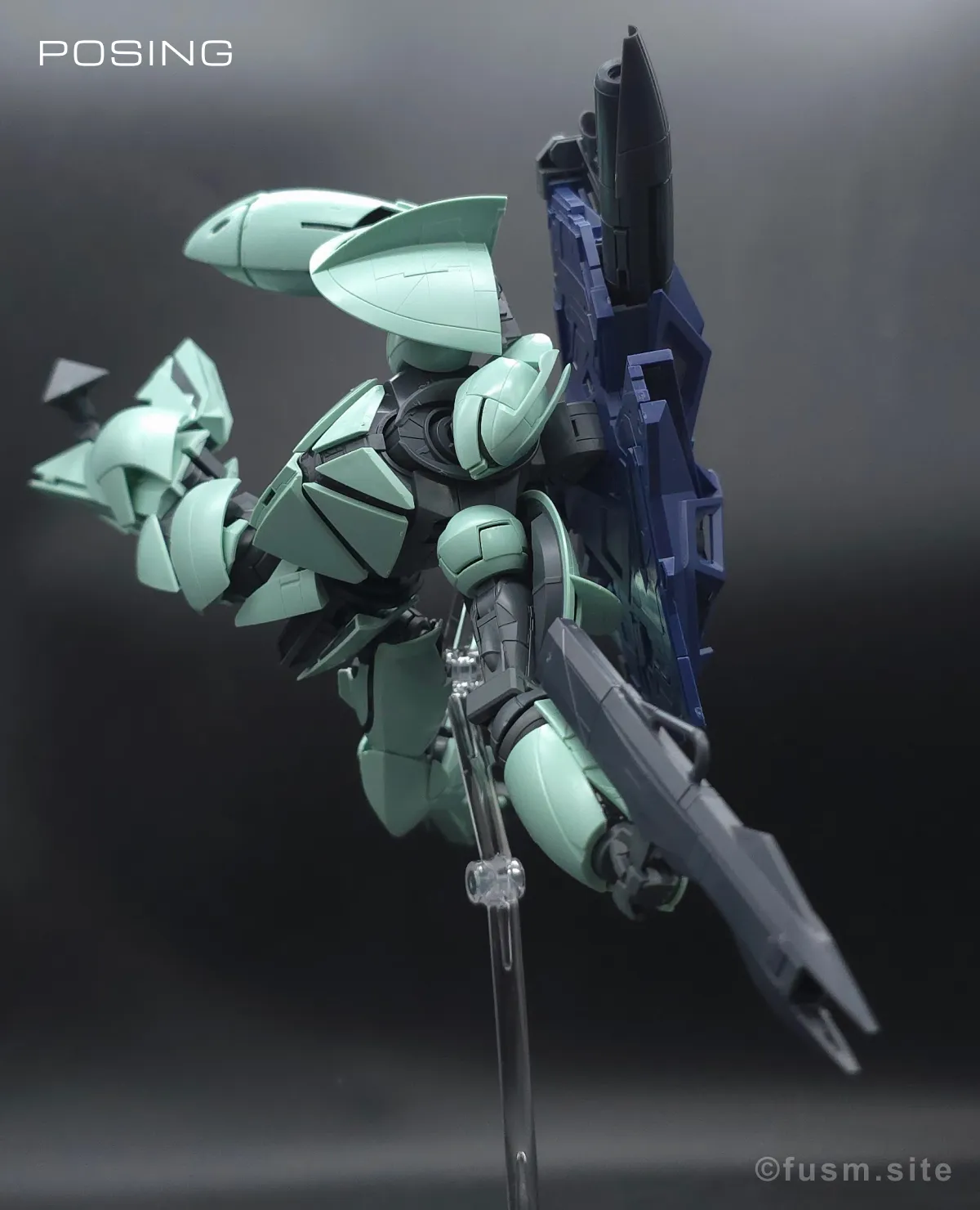 MG Concept-X 6-1-2 ターンX レビュー ポージング 10