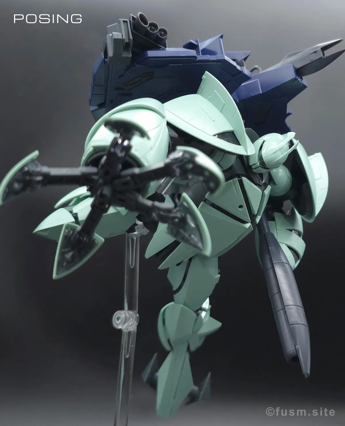 MG Concept-X 6-1-2 ターンX レビュー ポージング 16