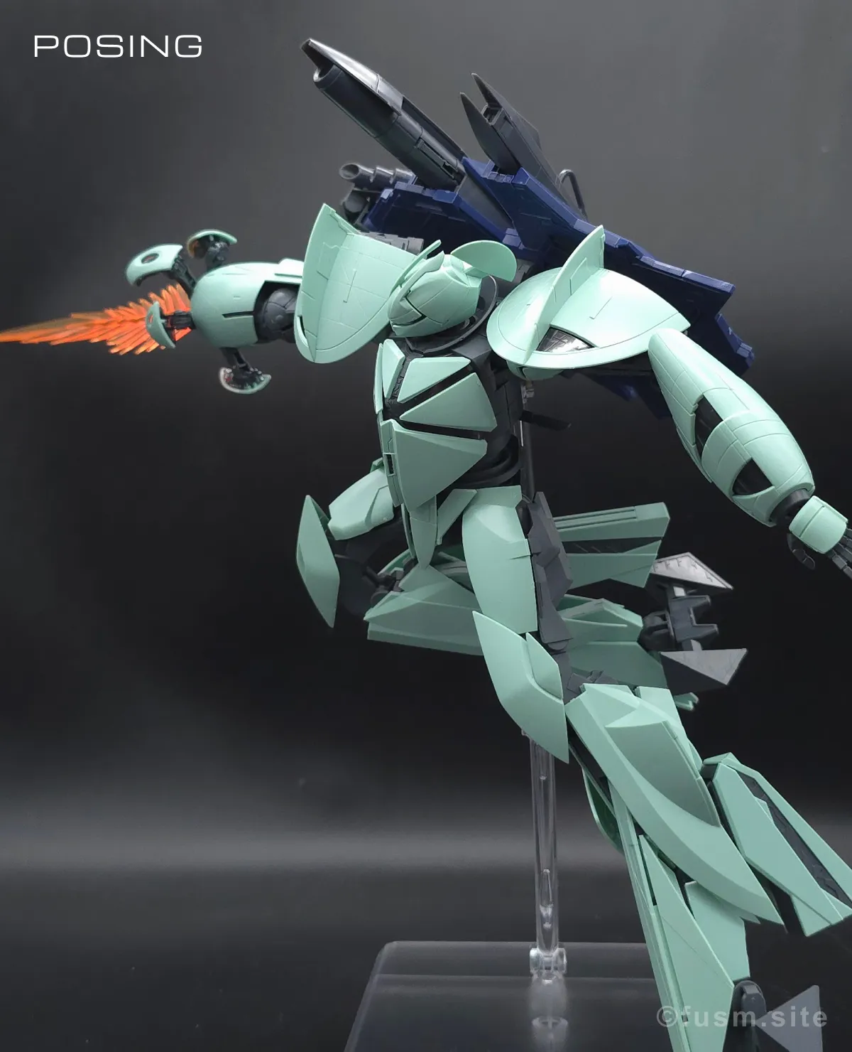 MG Concept-X 6-1-2 ターンX レビュー ポージング 20