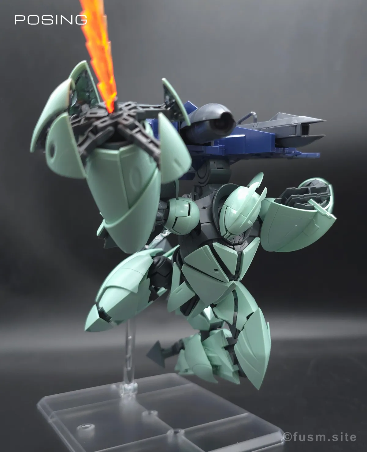 MG Concept-X 6-1-2 ターンX レビュー ポージング 22