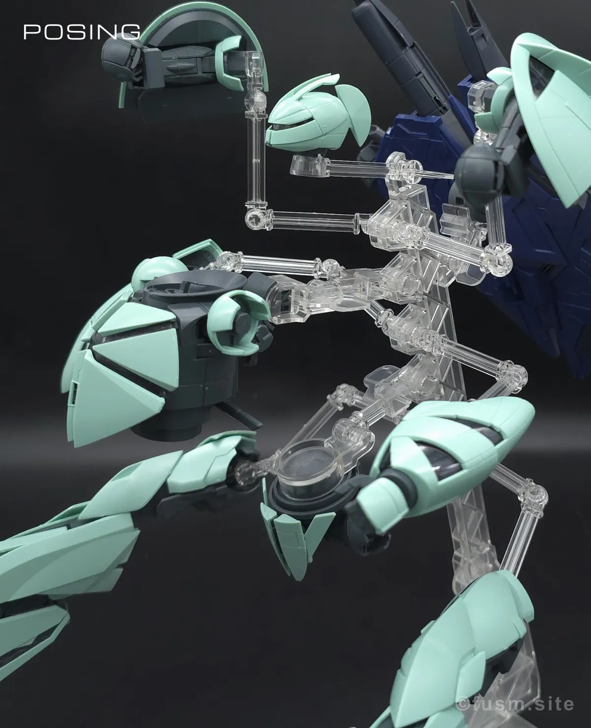 MG Concept-X 6-1-2 ターンX レビュー ポージング 24