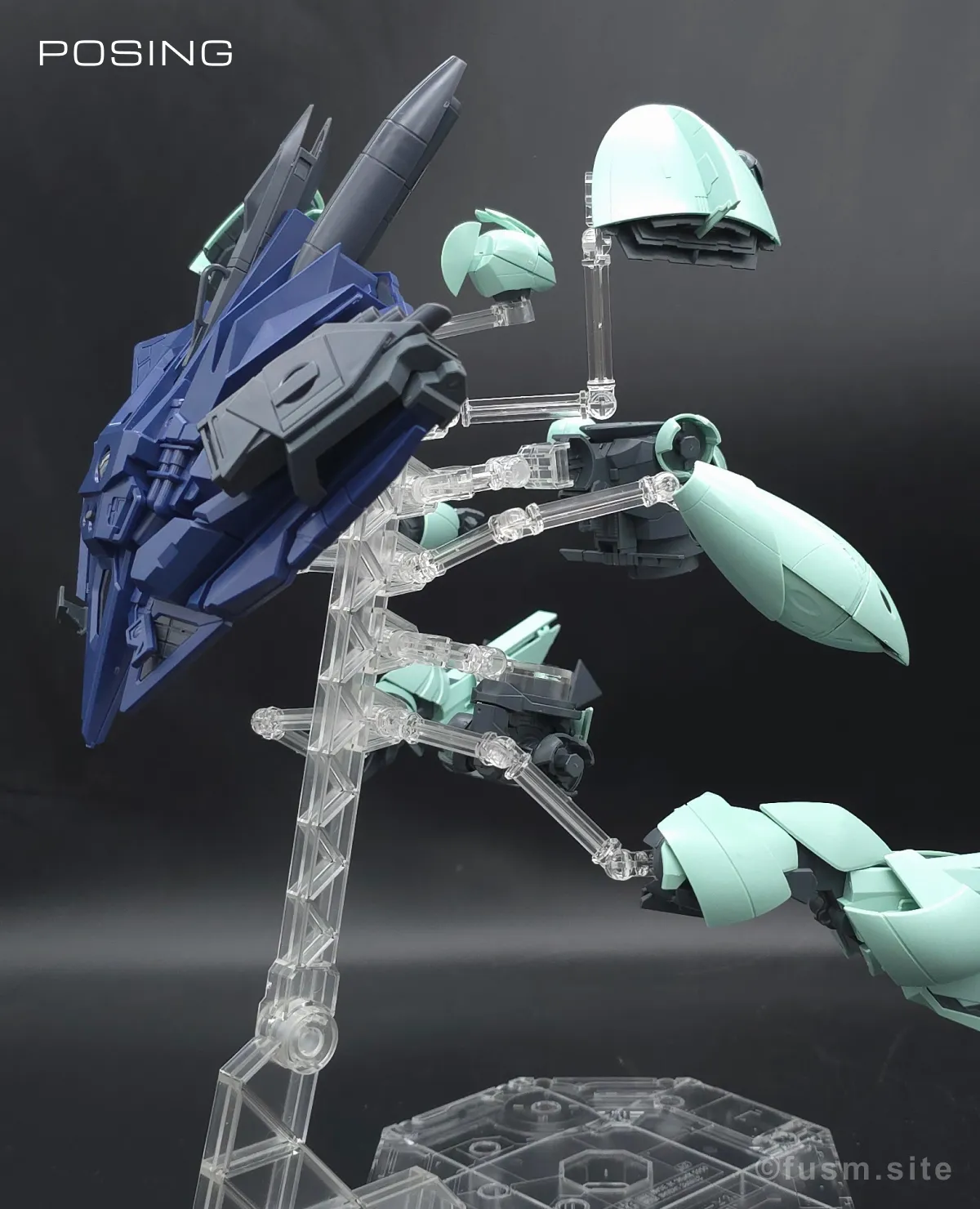 MG Concept-X 6-1-2 ターンX レビュー ポージング 25