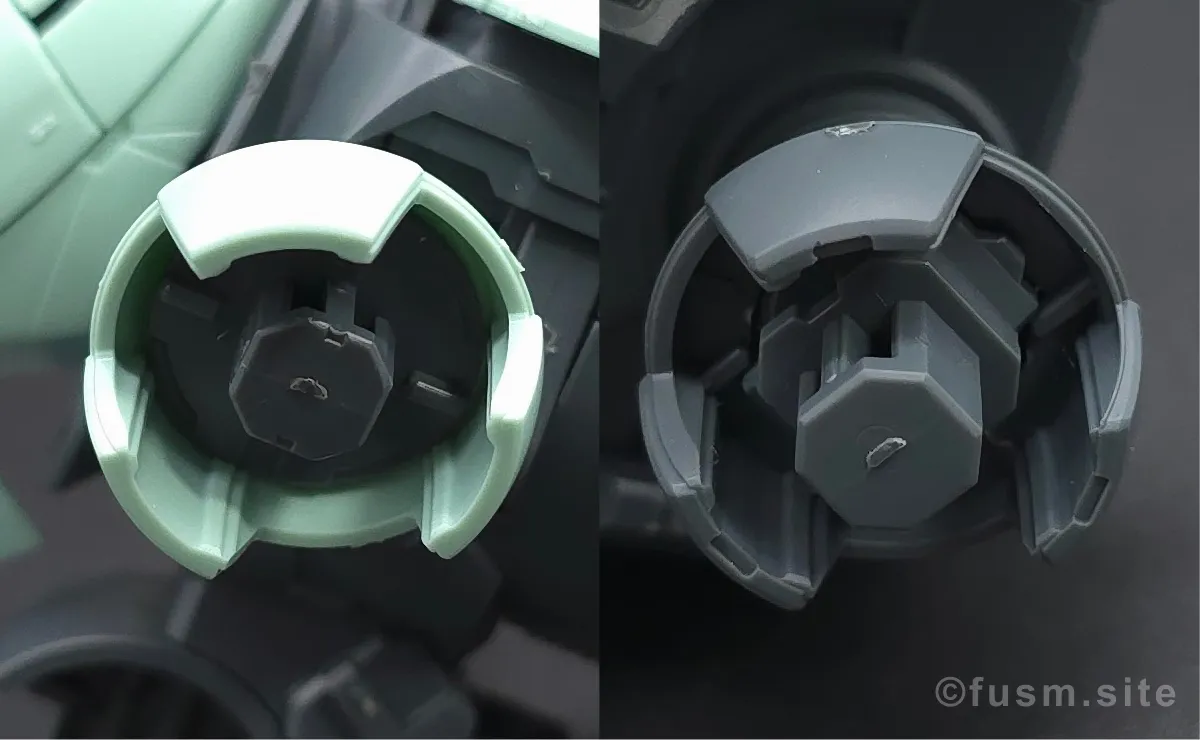 MG Concept-X 6-1-2 ターンX レビュー パーツ・構造・組み立て 03