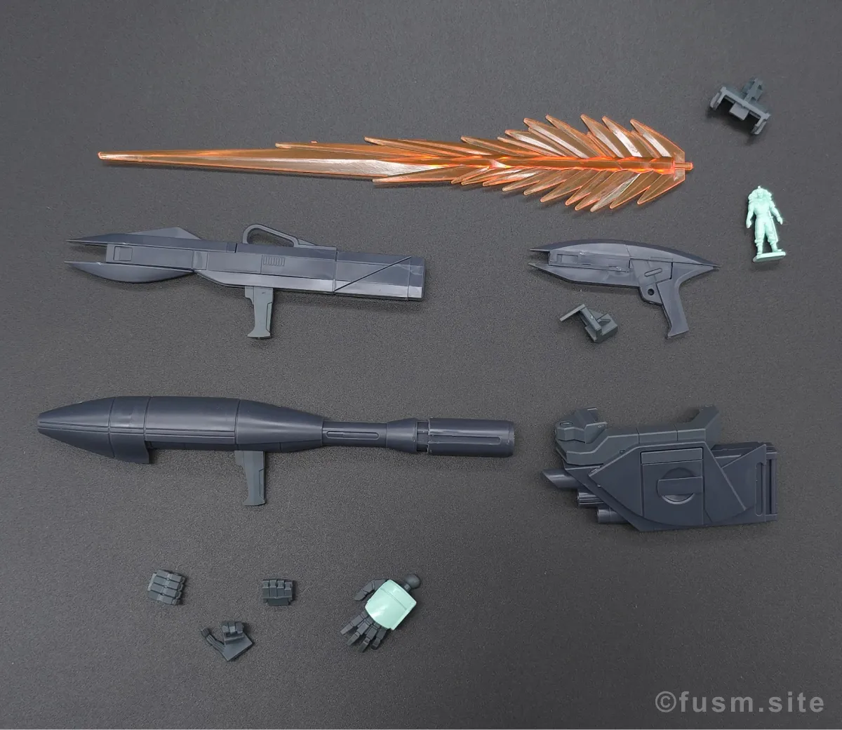 MG Concept-X 6-1-2 ターンX レビュー 付属品 01