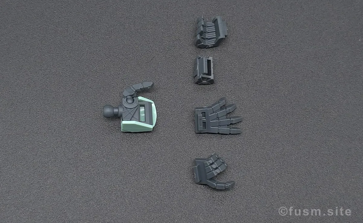 MG Concept-X 6-1-2 ターンX レビュー 付属品 02