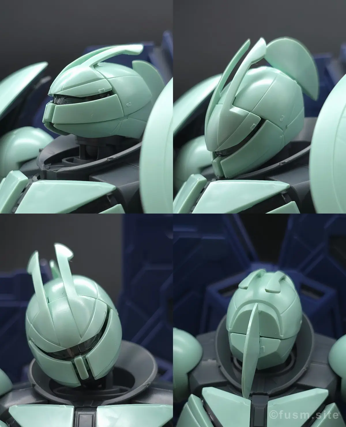 MG Concept-X 6-1-2 ターンX レビュー 頭部ディテール 可動域 01