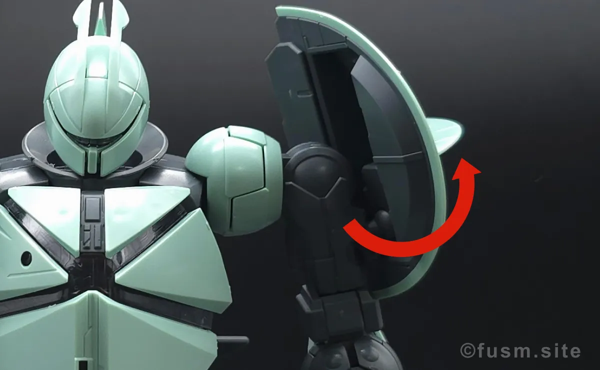 MG Concept-X 6-1-2 ターンX レビュー 肩ディテール 可動域 03