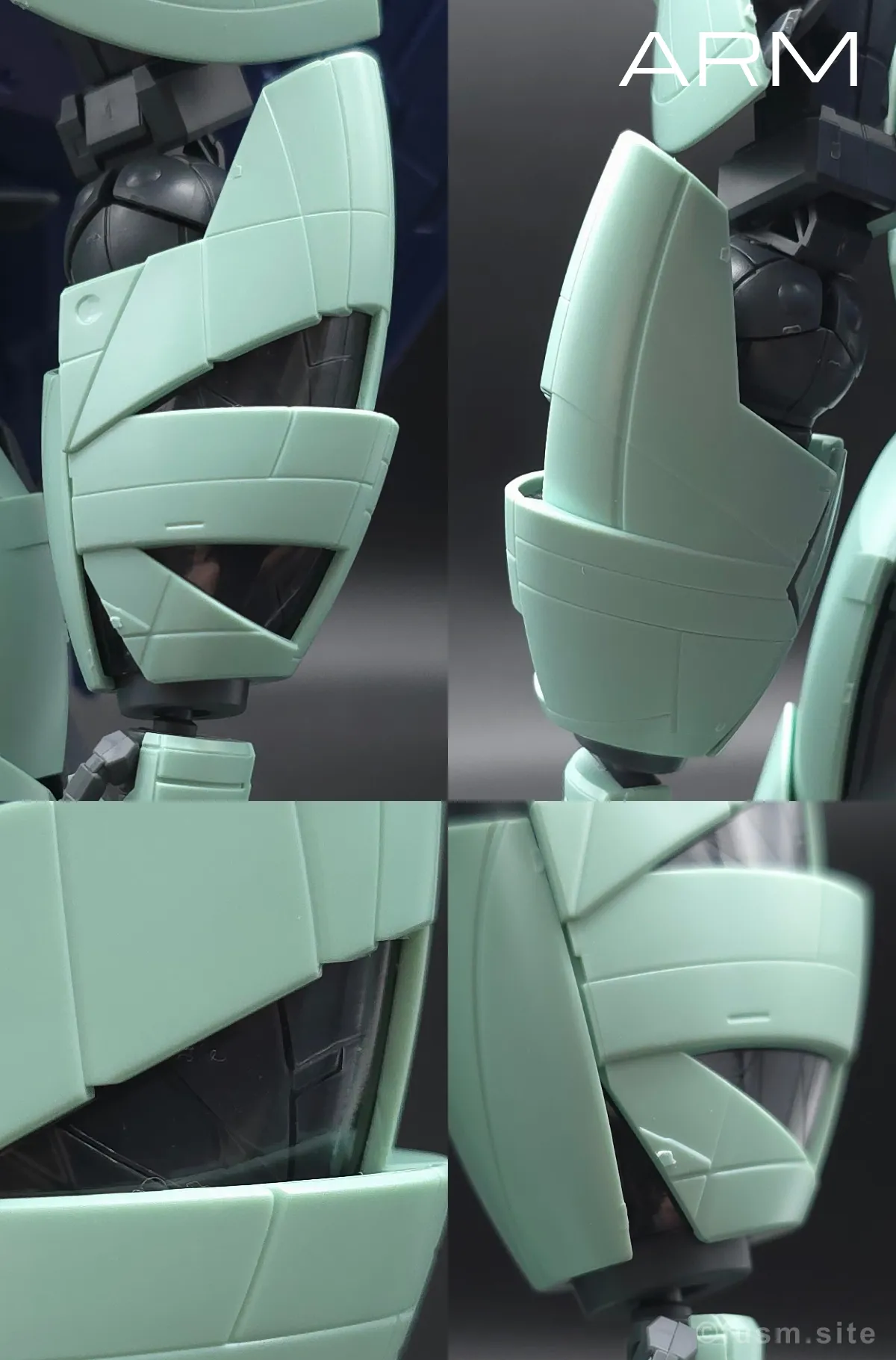 MG Concept-X 6-1-2 ターンX レビュー 腕部ディテール 01