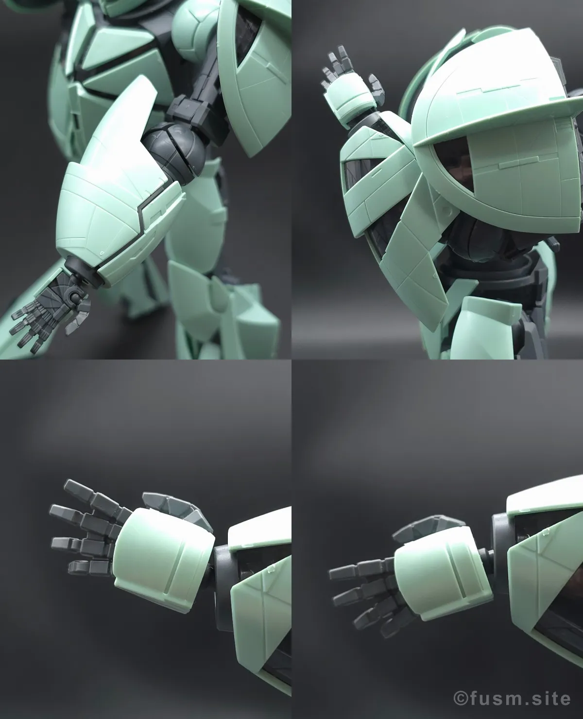 MG Concept-X 6-1-2 ターンX レビュー 腕部ディテール 可動域 01