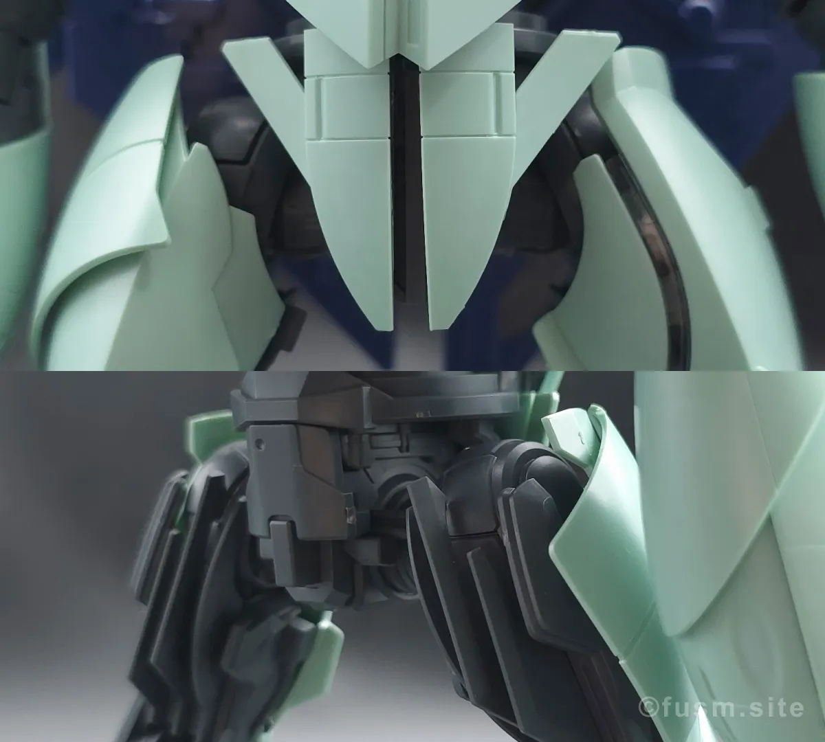 MG Concept-X 6-1-2 ターンX レビュー 胴体ディテール 02