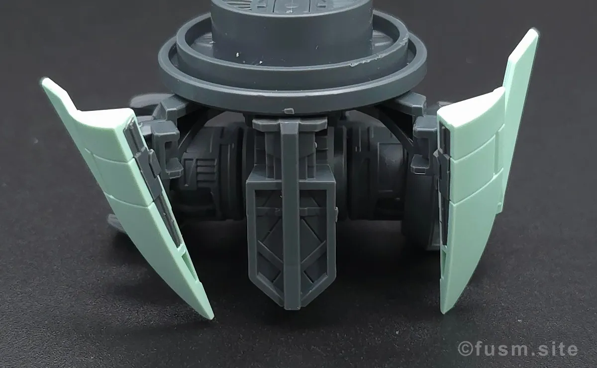 MG Concept-X 6-1-2 ターンX レビュー 胴体ディテール ギミック 01