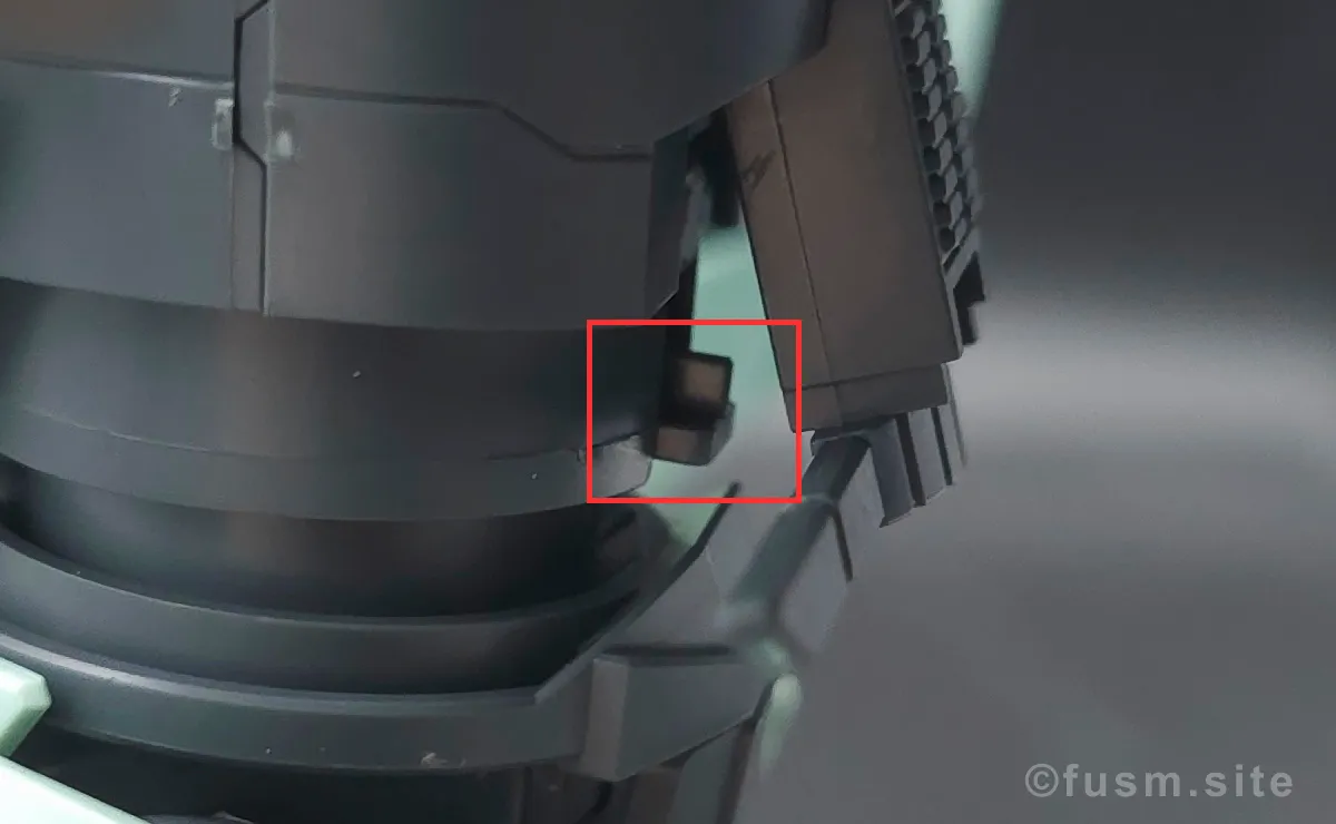 MG Concept-X 6-1-2 ターンX レビュー 胴体ディテール ギミック 02