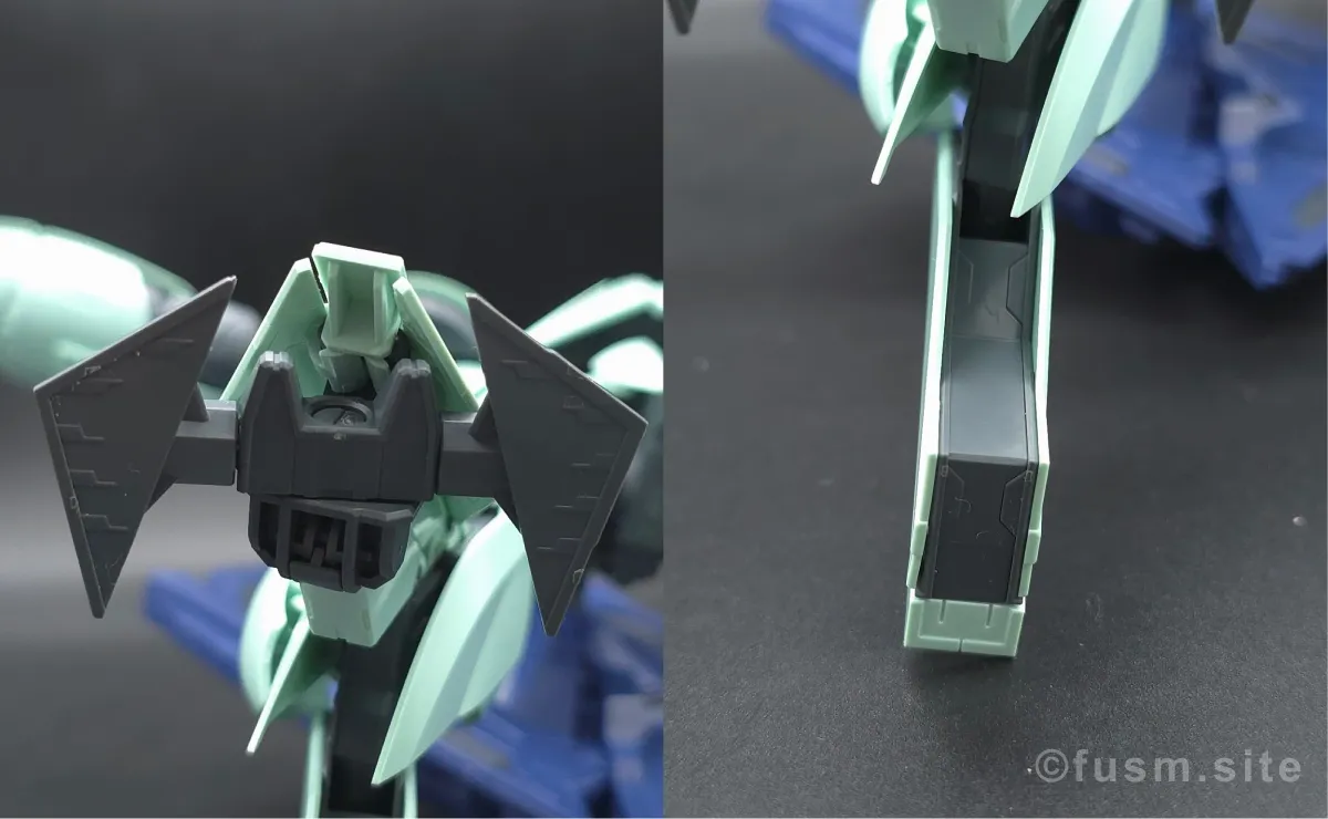 MG Concept-X 6-1-2 ターンX レビュー 脚部ディテール 08