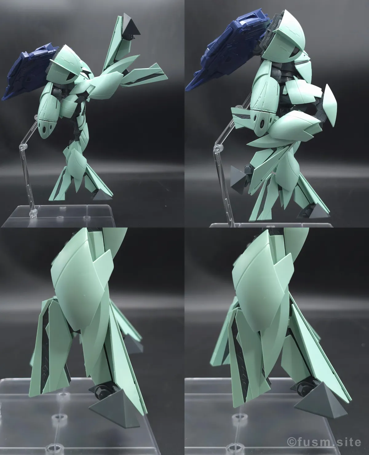 MG Concept-X 6-1-2 ターンX レビュー 脚部ディテール 可動域 01