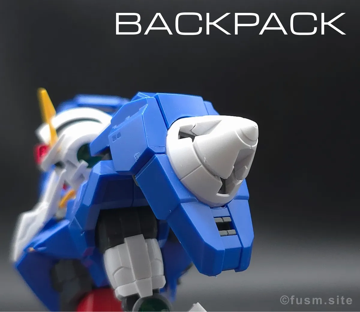 RG GN-0000+GNR-010 ダブルオーライザー レビュー バックパックレビュー 01