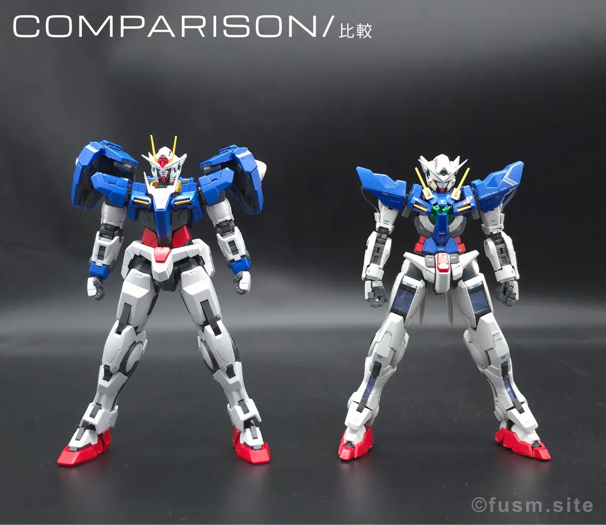 RG GN-0000+GNR-010 ダブルオーライザー レビュー 比較 01