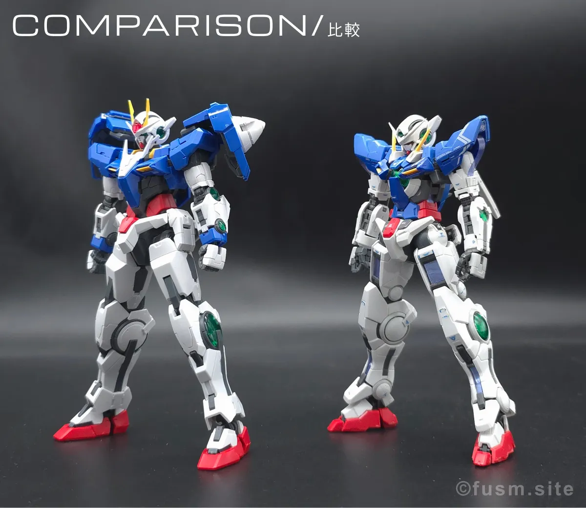 RG GN-0000+GNR-010 ダブルオーライザー レビュー 比較 02