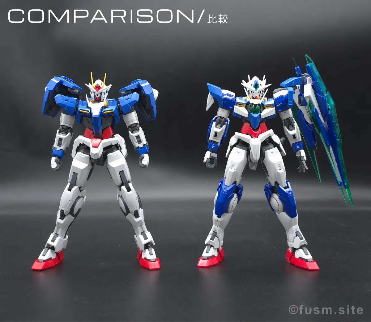 RG GN-0000+GNR-010 ダブルオーライザー レビュー 比較 03