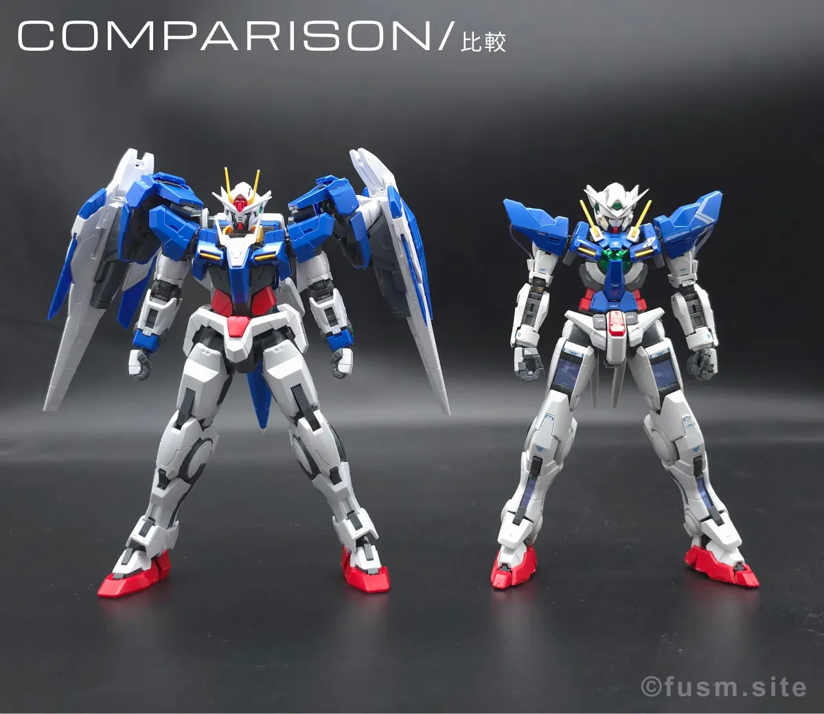 RG GN-0000+GNR-010 ダブルオーライザー レビュー 比較 05