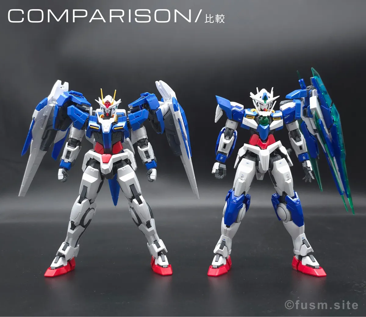 RG GN-0000+GNR-010 ダブルオーライザー レビュー 比較 06