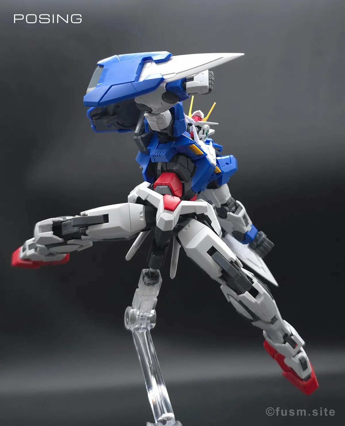 RG GN-0000+GNR-010 ダブルオーライザー レビュー ポージング 08