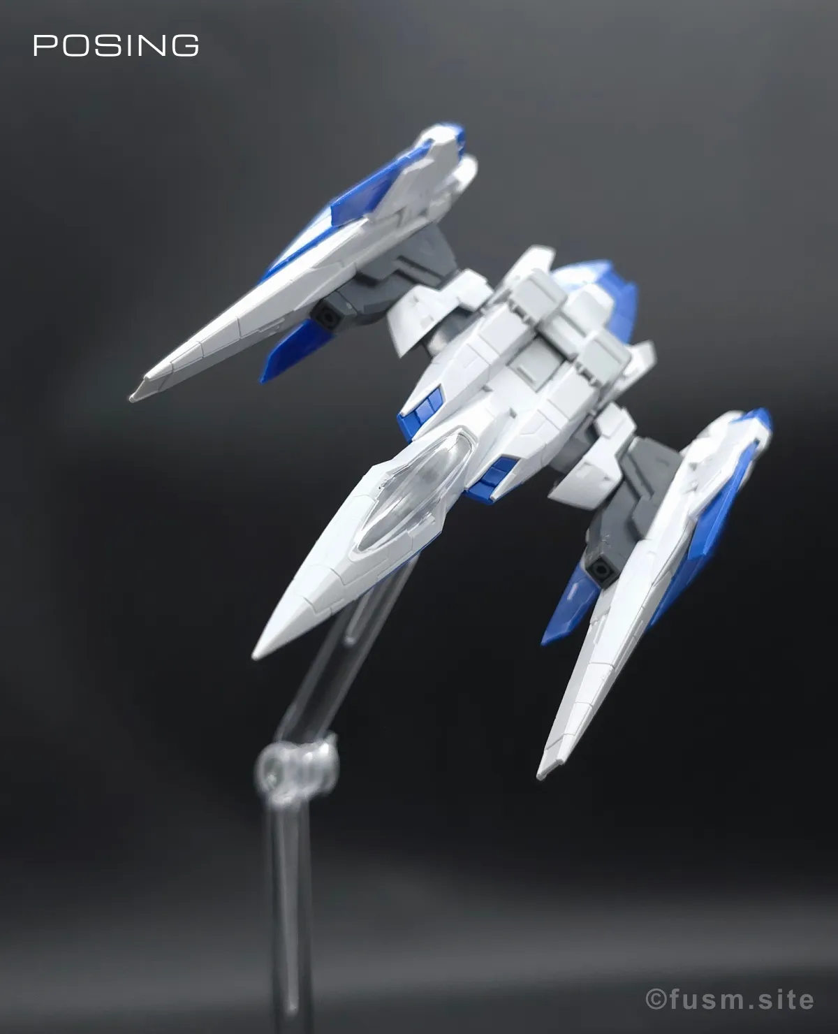 RG GN-0000+GNR-010 ダブルオーライザー レビュー ポージング 12