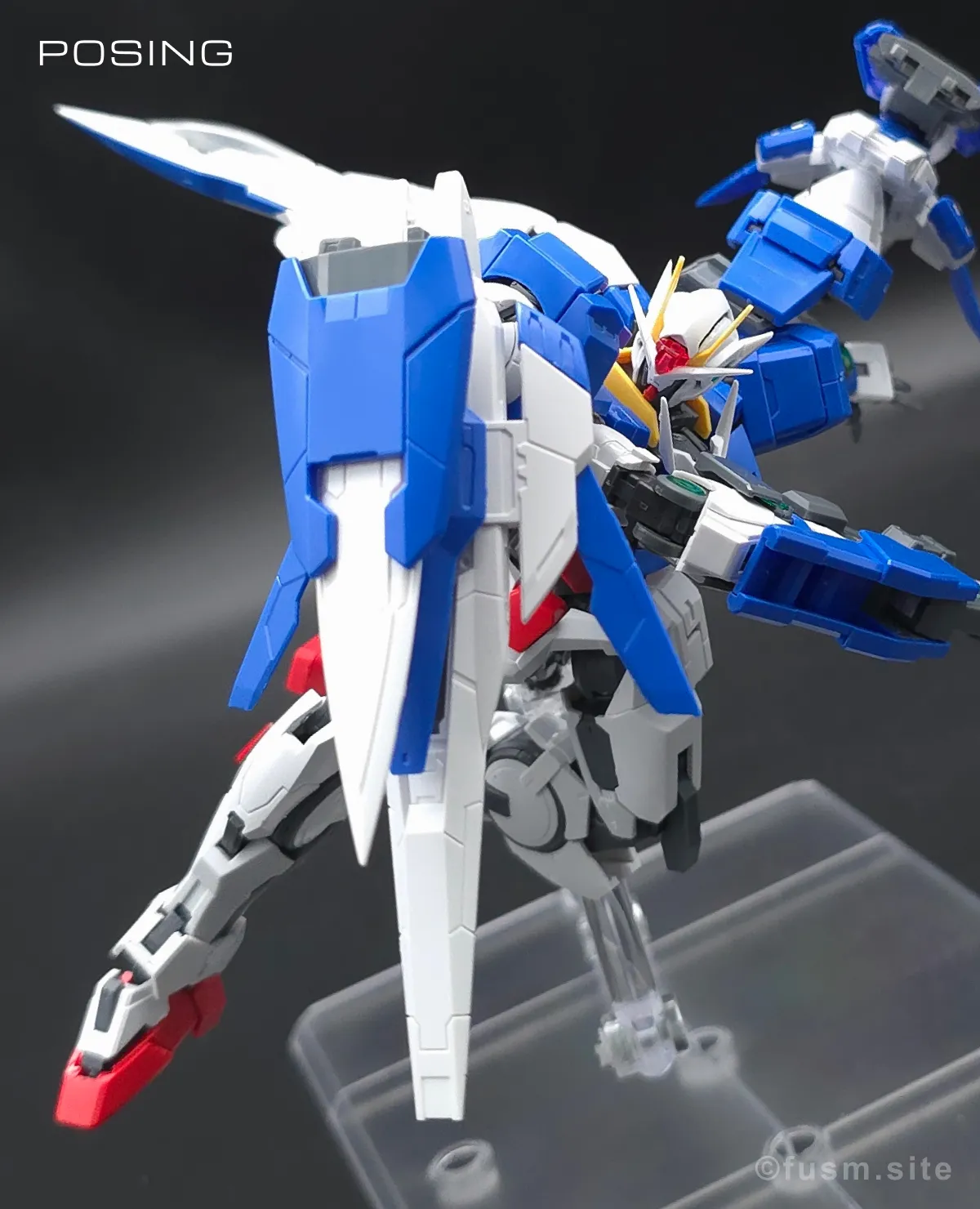 RG GN-0000+GNR-010 ダブルオーライザー レビュー ポージング 21