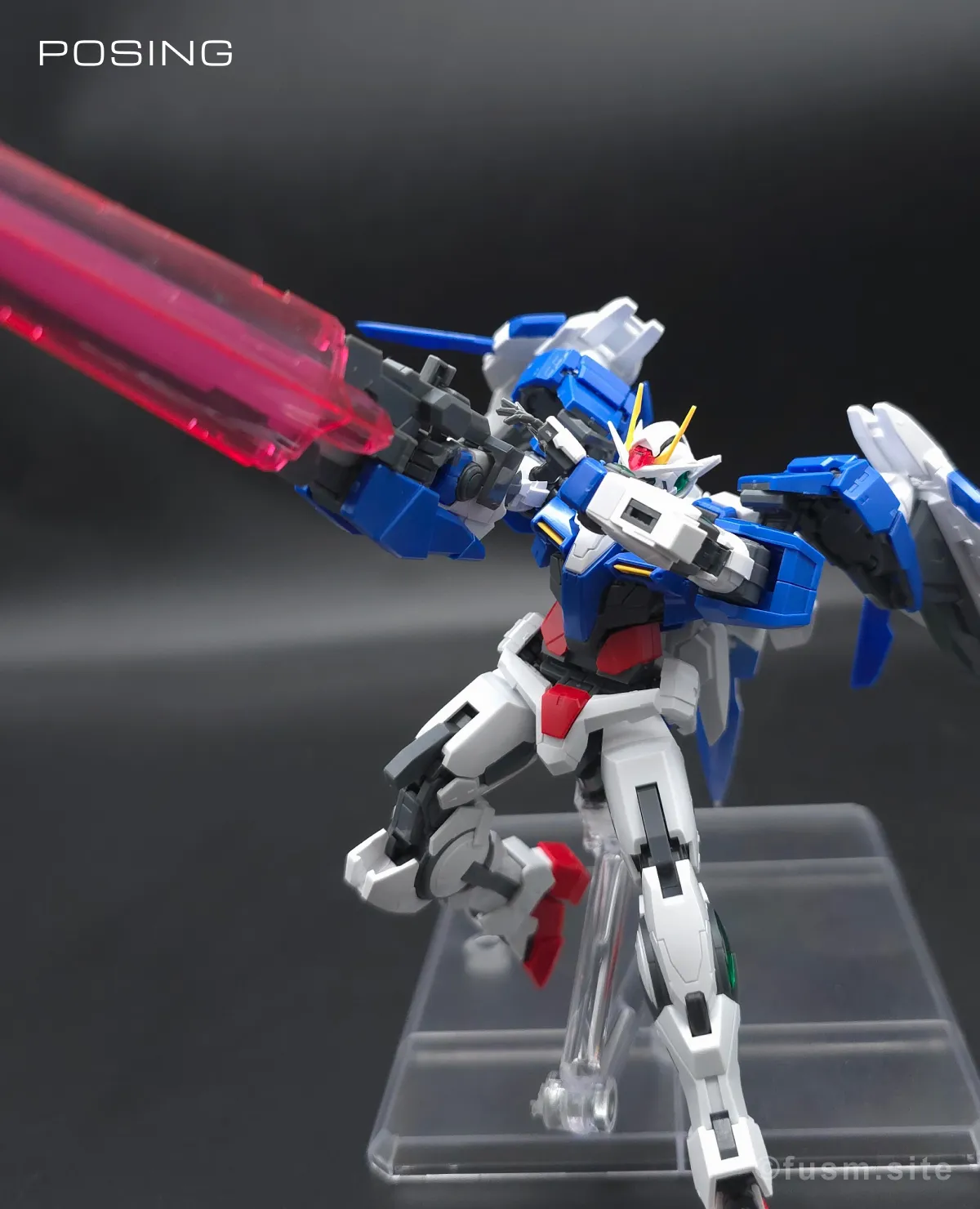 RG GN-0000+GNR-010 ダブルオーライザー レビュー ポージング 28