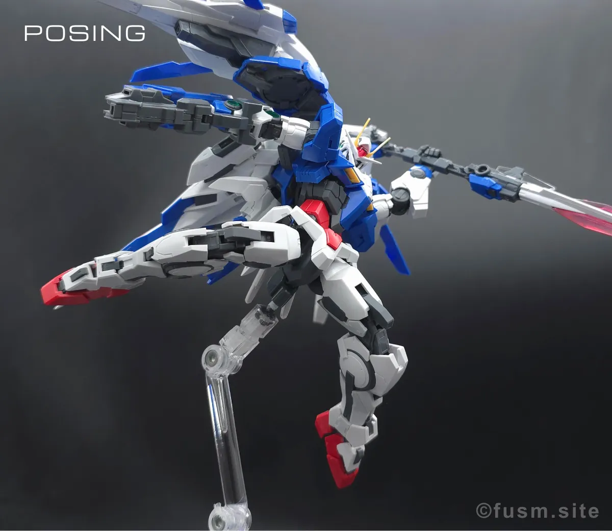 RG GN-0000+GNR-010 ダブルオーライザー レビュー ポージング 32