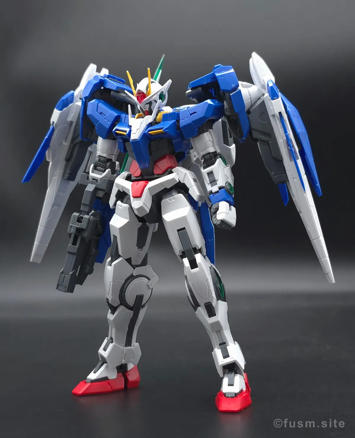 RG GN-0000+GNR-010 ダブルオーライザー レビュー 耐久力が弱い箇所 1