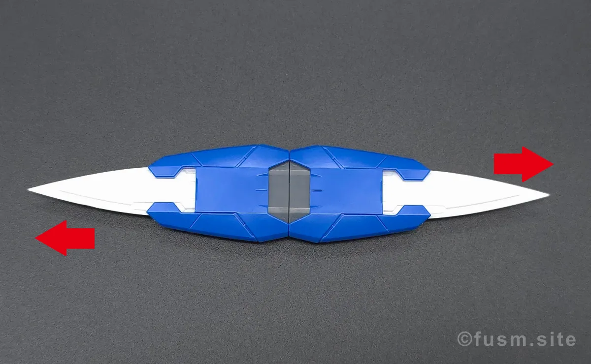 RG GN-0000+GNR-010 ダブルオーライザー レビュー 付属品 54