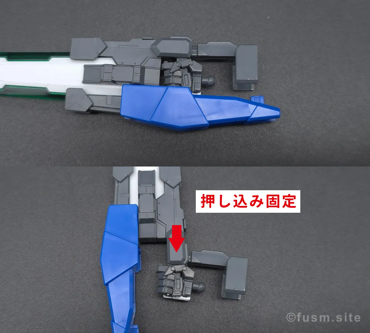 RG GN-0000+GNR-010 ダブルオーライザー レビュー 付属品 61