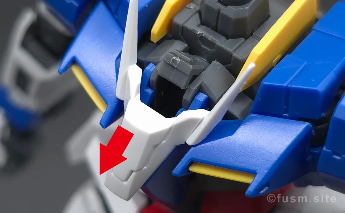 RG GN-0000+GNR-010 ダブルオーライザー レビュー 胴体ディテール ギミック 01