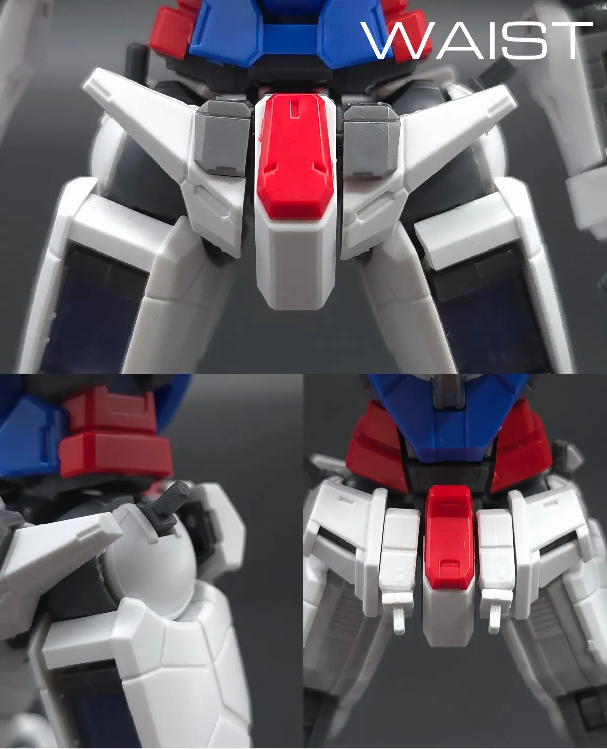 RG GN-001 ガンダムエクシア レビュー 胴体ディテール 03