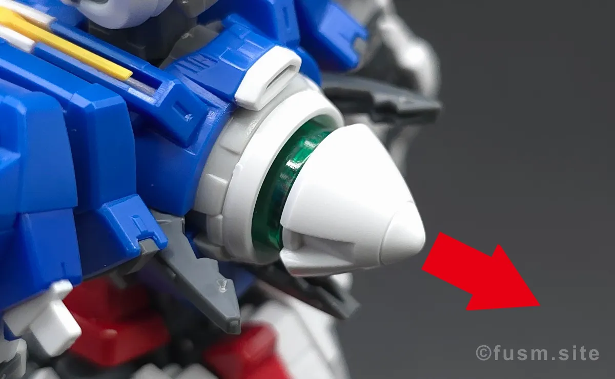 RG GN-001 ガンダムエクシア レビュー 胴体ディテール ギミック 04