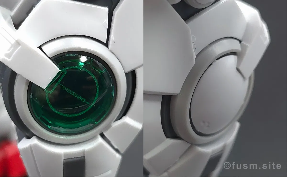 RG GN-001 ガンダムエクシア レビュー 脚部ディテール 03