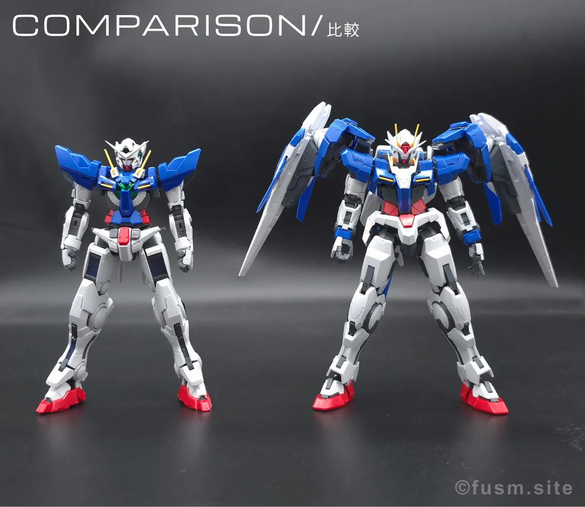 RG GN-001 ガンダムエクシア レビュー 比較 07