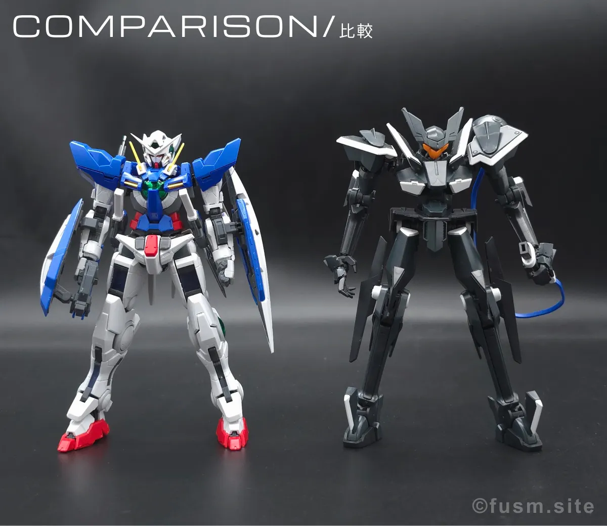 RG GN-001 ガンダムエクシア レビュー 比較 09