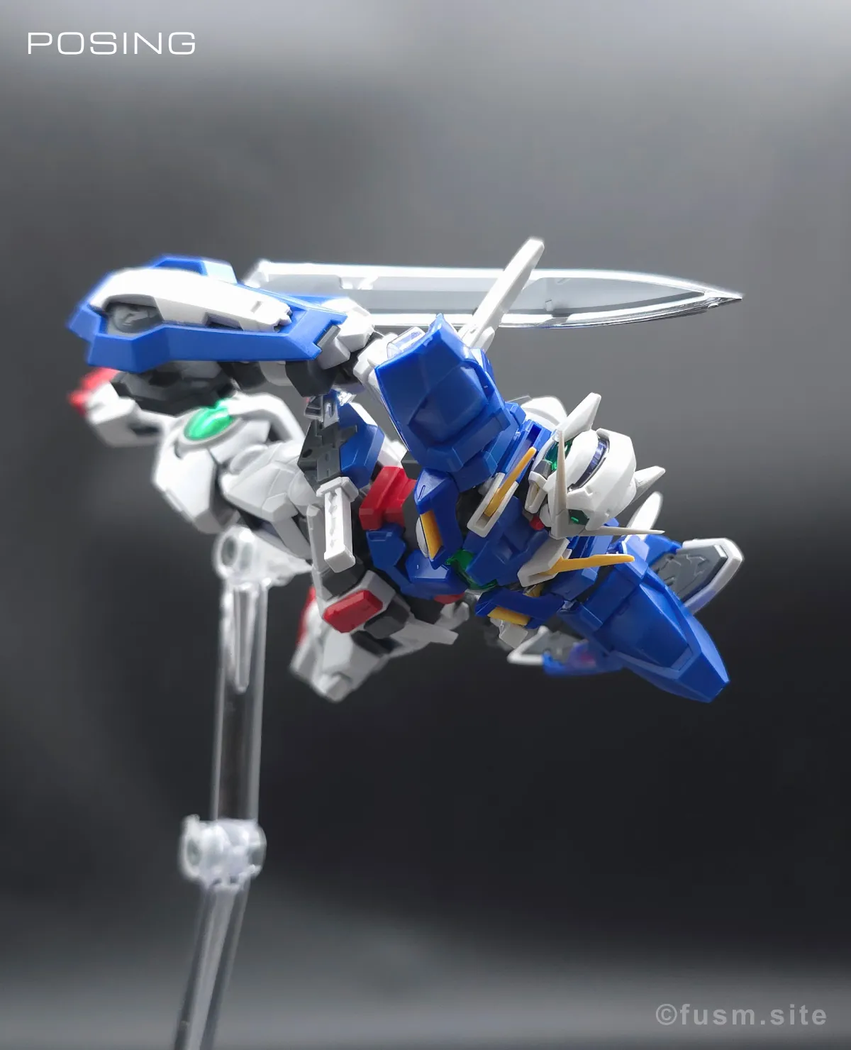 RG GN-001 ガンダムエクシア レビュー ポージング 01