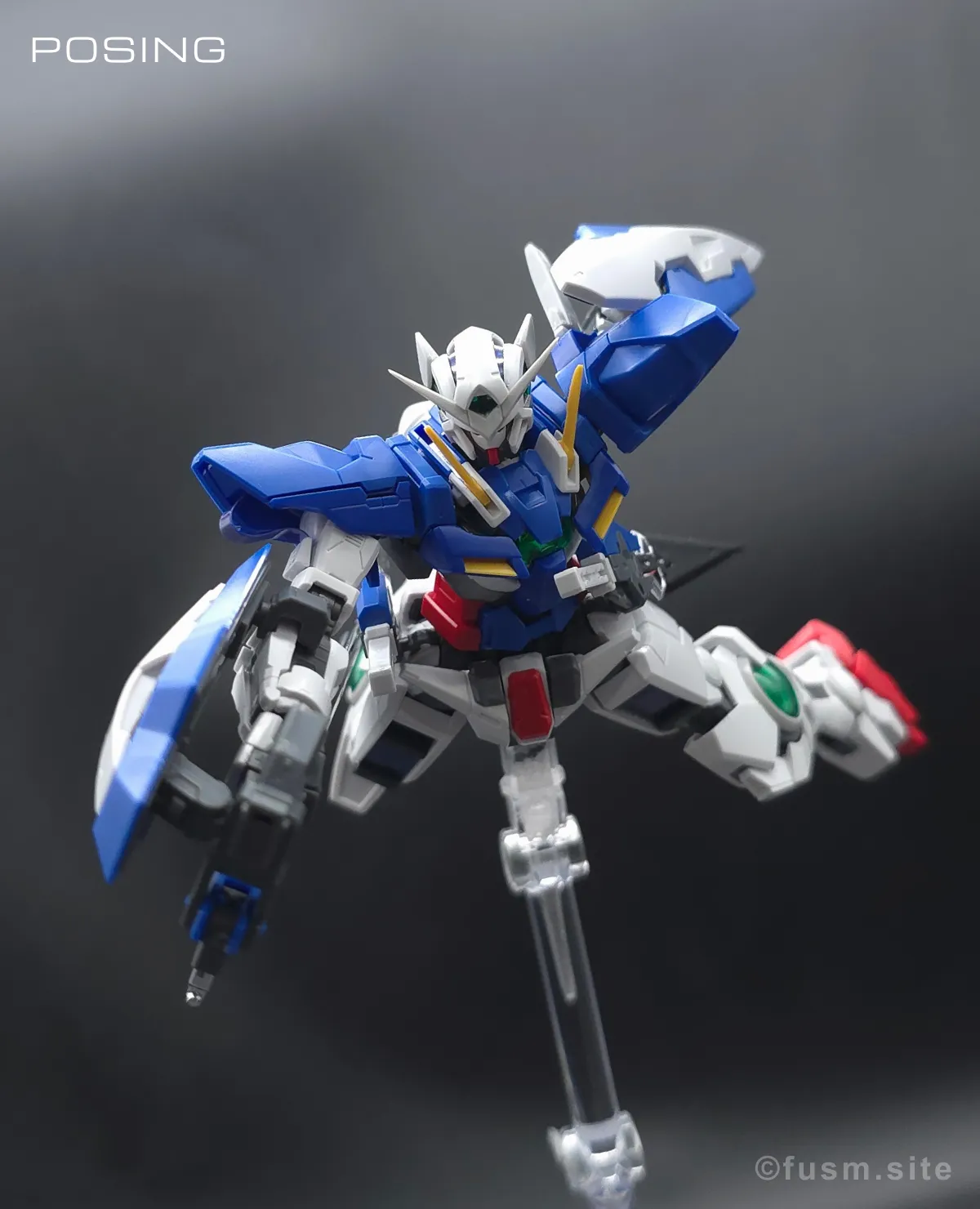 RG GN-001 ガンダムエクシア レビュー ポージング 02