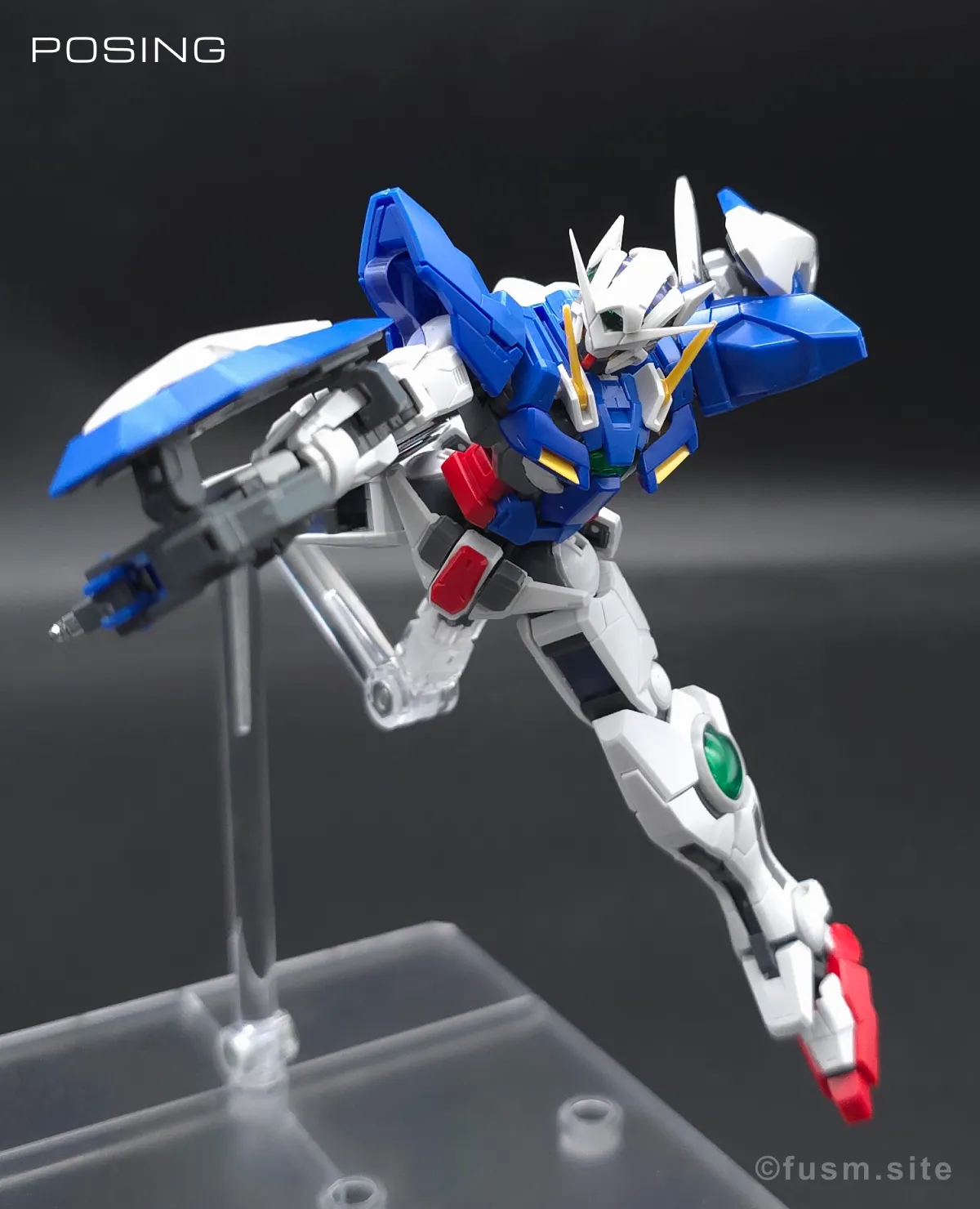 RG GN-001 ガンダムエクシア レビュー ポージング 03