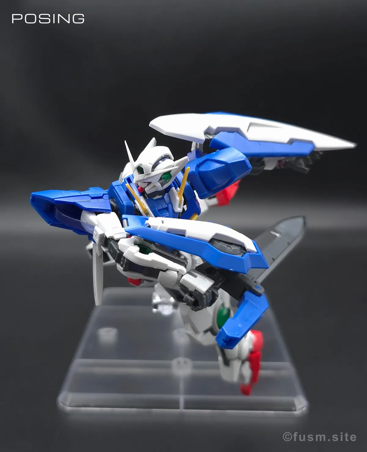 RG GN-001 ガンダムエクシア レビュー ポージング 09