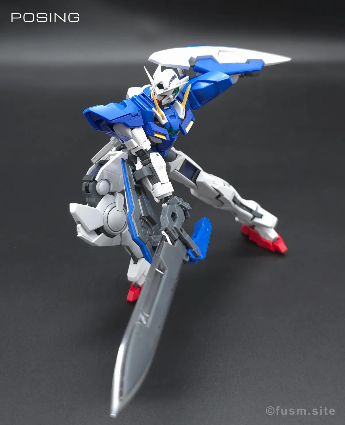 RG GN-001 ガンダムエクシア レビュー ポージング 10