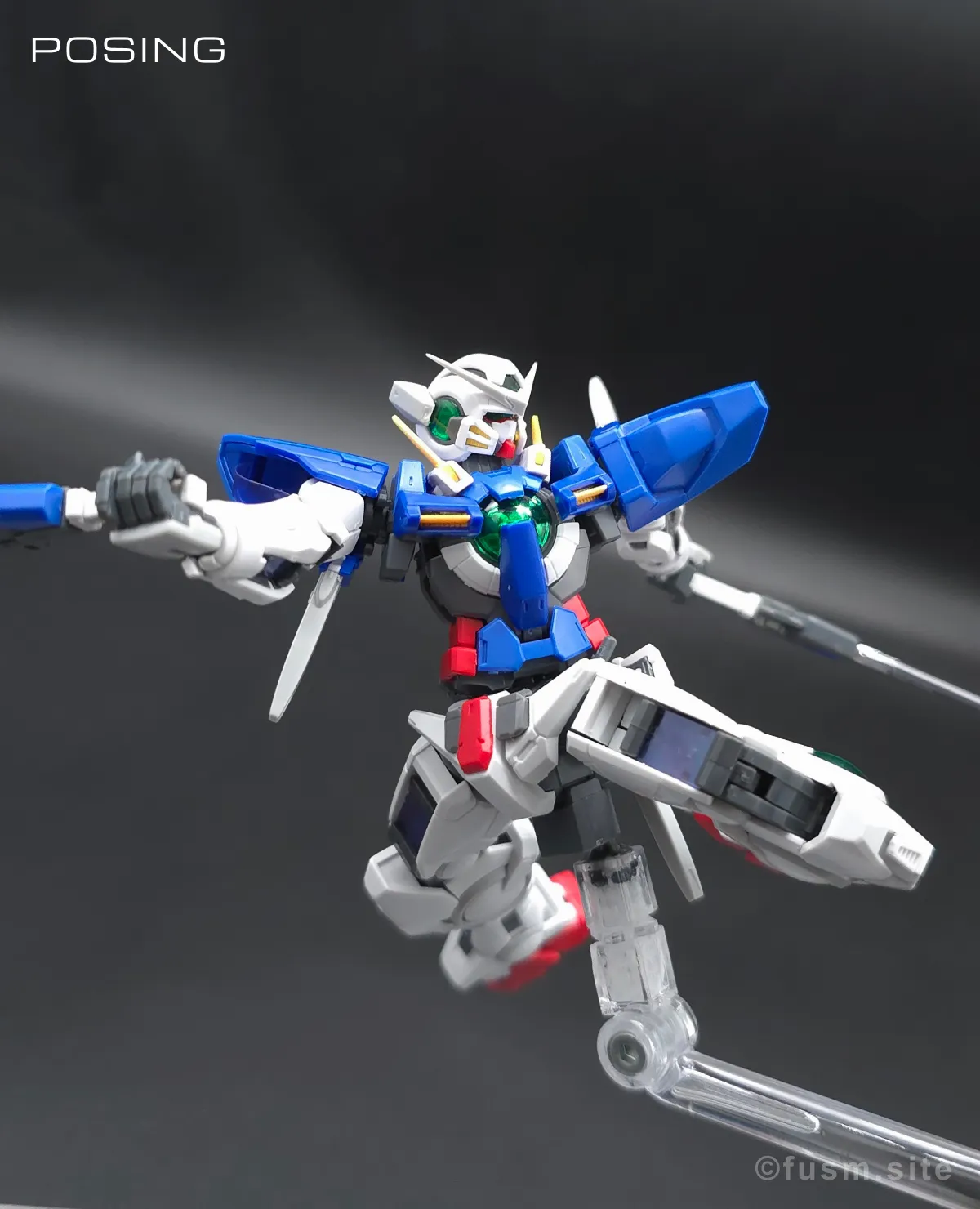 RG GN-001 ガンダムエクシア レビュー ポージング 17
