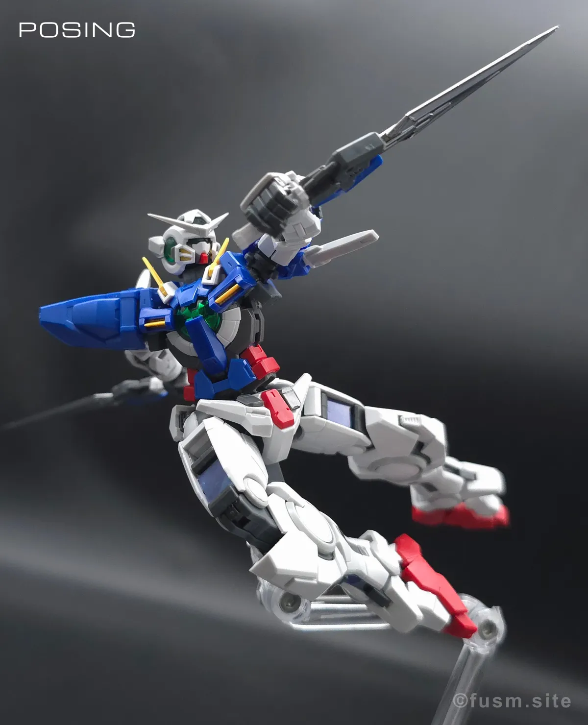 RG GN-001 ガンダムエクシア レビュー ポージング 18