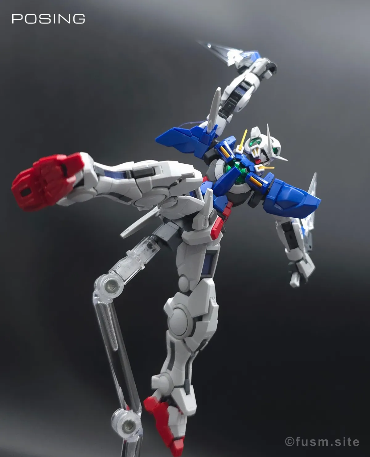 RG GN-001 ガンダムエクシア レビュー ポージング 19