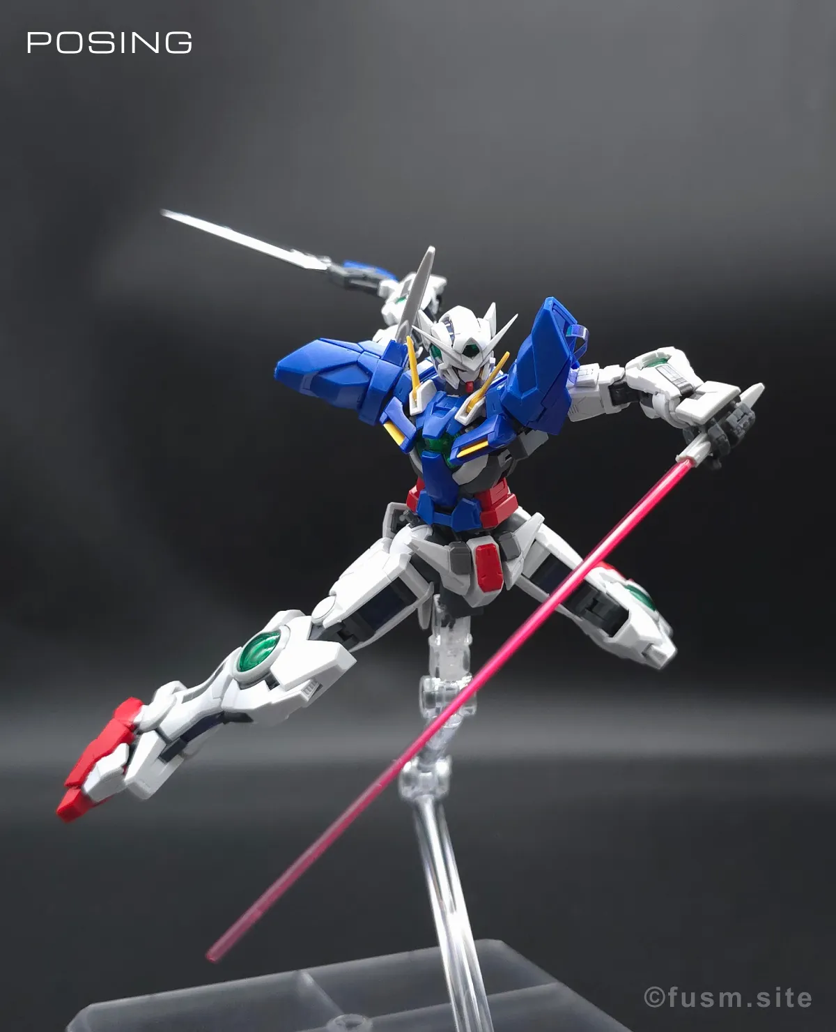 RG GN-001 ガンダムエクシア レビュー ポージング 20