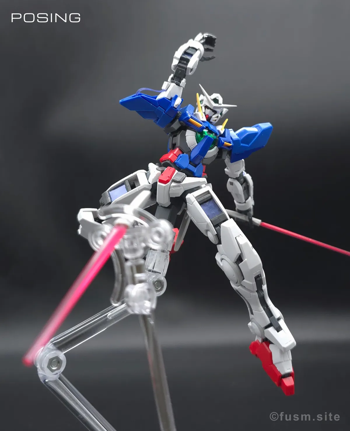 RG GN-001 ガンダムエクシア レビュー ポージング 22